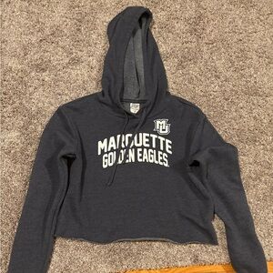 Marquette Golden Eagles Cropped Hoodie